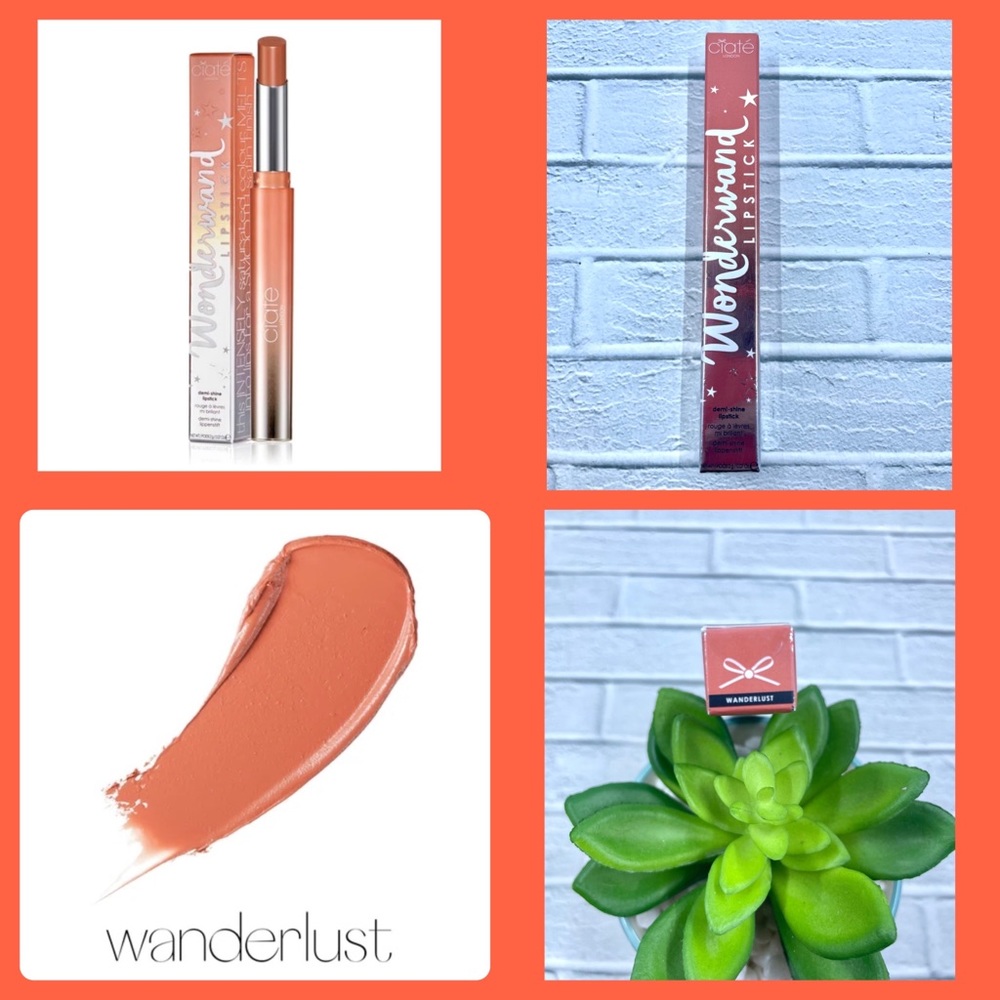 Ciaté London Wonderwand Demi-Shine Lipstick ‘Wanderlust’ NEW NWT BNIB & Sealed
